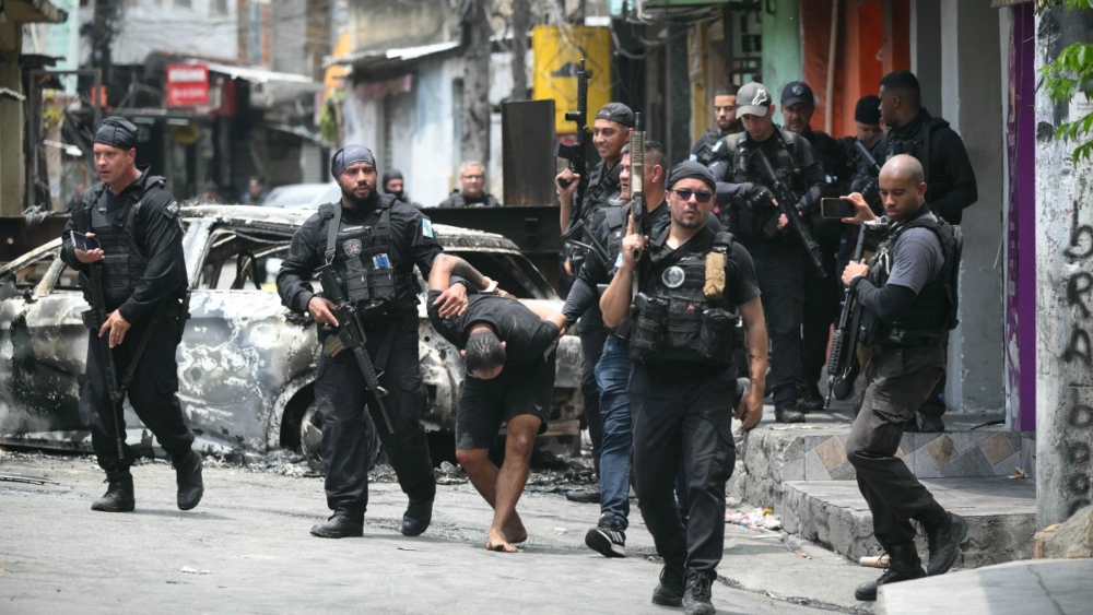 At least 64 killed in war-like Rio drug raids